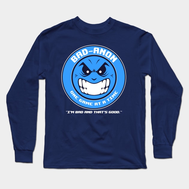 BAD-ANON Long Sleeve T-Shirt by blairjcampbell